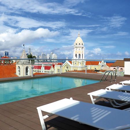Central Hotel Panama Casco Viejo Exteriör bild Rooftop pool at the Hotel Unique